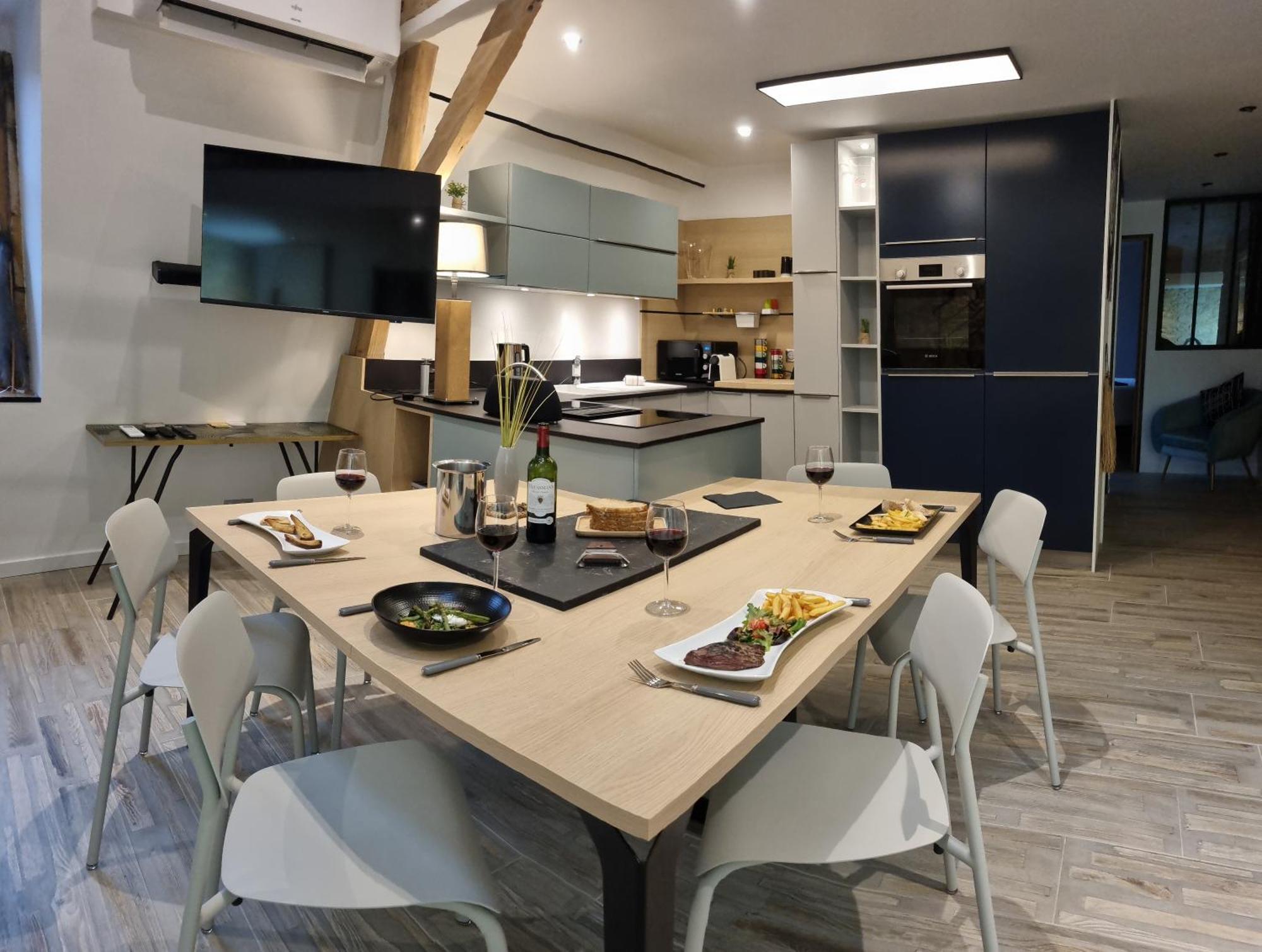 Appartement Avec Terrasse & Parking Sarlat Centre 外观 照片